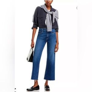 PAIGE
Leenah Ankle Raw Hem Jeans in Saint Tropez